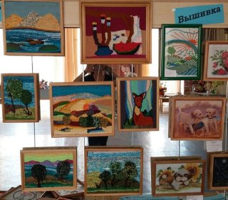 Участие в городской выставке-конкурс «Абакан-река дружбы»