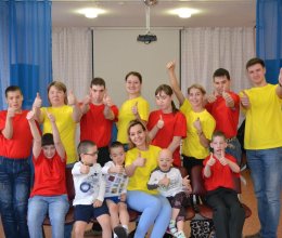 Знакомство волонтеров с воспитанниками дома – интерната