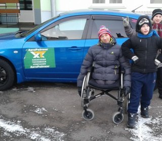 Предпраздничная поездка на спецавтомобиле