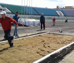 Участие в соревнованиях по легкой атлетике