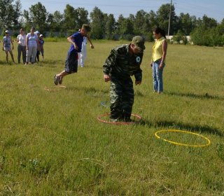 Военно-спортивная игра «Зарница»