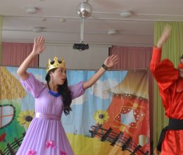 И вновь в гостях у детей дома- интерната «Теремок» танцевально – театральная студия «Хайалах»