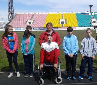 Заслуженная победа в открытом чемпионате и первенстве РХ по легкой атлетике среди лиц с ограниченными возможностями здоровья, инвалидов