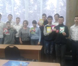 Воспитанники дома-интерната в гостях у Абаканского СУВУ