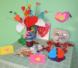 Конкурс на лучшую открытку и поделку «Чудо-валентинки»
