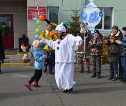 Праздник Масленицы в доме-интернате «Теремок»