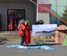 Чыл Пазы в доме-интернате «Теремок»