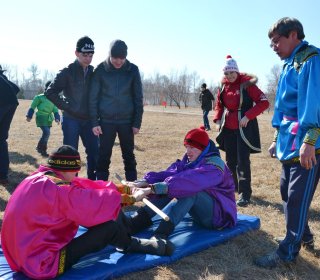 Чыл Пазы в доме-интернате «Теремок»