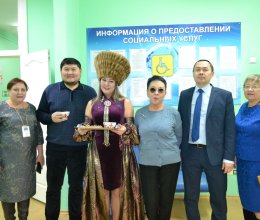 Визит Депутата Государственной Думы Шойгу Ларисы Кужугетовны в дом-интернат «Теремок»