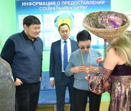 Визит Депутата Государственной Думы Шойгу Ларисы Кужугетовны в дом-интернат «Теремок»