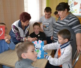 Мастер-класс от волонтеров клуба  «Сириус»