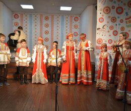 Знакомство с аутентичным  русским фольклором