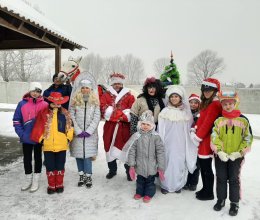 Завершение 10 сезона по адаптивному конному спорту. Соревнование на приз Деда Мороза