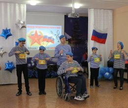 Конкурс патриотической песни и строя «Моя Россия»