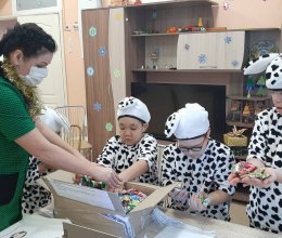 Встреча с Дедом Морозом из Великого Устюга