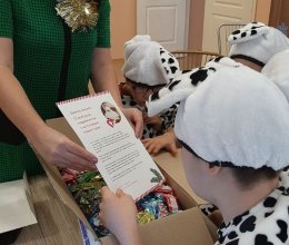 Встреча с Дедом Морозом из Великого Устюга