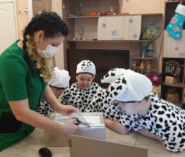 Встреча с Дедом Морозом из Великого Устюга