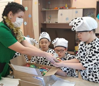 Встреча с Дедом Морозом из Великого Устюга