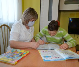Дистанционное обучение в доме – интернате «Теремок»