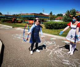 День Защиты детей в отделении полустационарного обслуживания