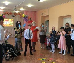 Осенний бал в доме-интернате 