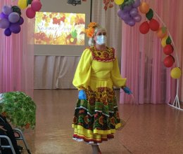 Осенний бал в доме-интернате 