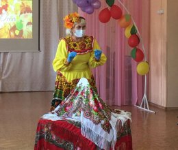 Осенний бал в доме-интернате 