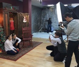 Занятия по фотоделу в студии 