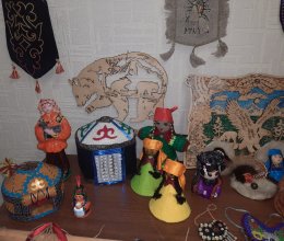 Участие в конкурсе национальных поделок