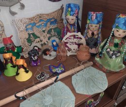 Участие в конкурсе национальных поделок