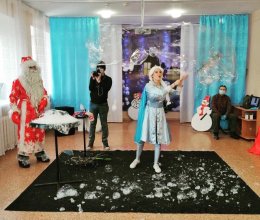 У нас в гостях самый лучший Дед Мороз