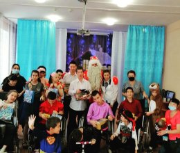 У нас в гостях самый лучший Дед Мороз