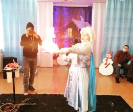 У нас в гостях самый лучший Дед Мороз