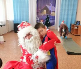 У нас в гостях самый лучший Дед Мороз