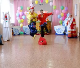 Широкая масленица в доме-интернате 