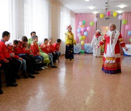Широкая масленица в доме-интернате 
