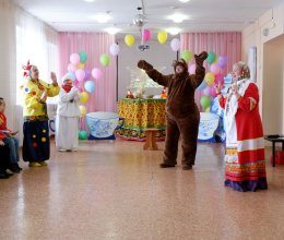 Широкая масленица в доме-интернате 