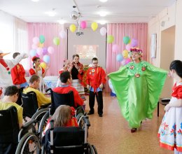 Широкая масленица в доме-интернате 