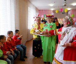 Широкая масленица в доме-интернате 