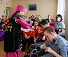 Хакасский новый год в доме-интернате 