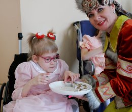 Хакасский новый год в доме-интернате 