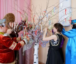 Хакасский новый год в доме-интернате 