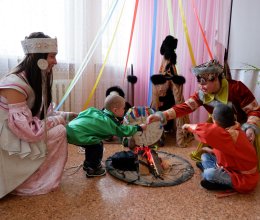 Хакасский новый год в доме-интернате 