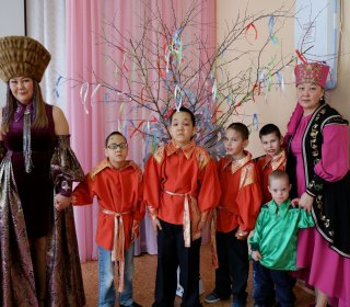 Хакасский новый год в доме-интернате 