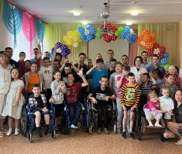 Ребята из спецучилища в гостях с концертной программой