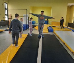 Уроки паркура по социальной программе «SPORT LIFE»