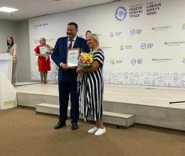 Почетное II место в номинации «Лучшая практика развития стационарозамещающих технологий помощи детям-инвалидам»