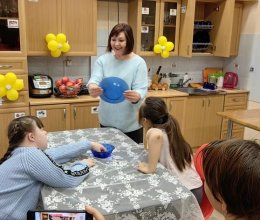 Практические занятия с детьми и их родителями в тренировочной квартире