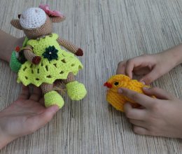 Вязанные игрушки - оберег семьи