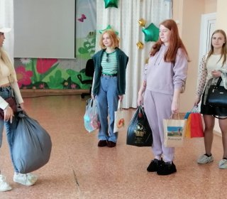 Подарки и сладости от Хакасского национального краеведческого музея 